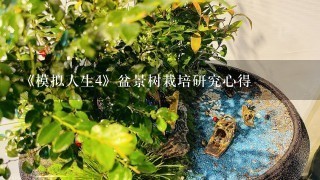 《模拟人生4》盆景树栽培研究心得