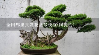 全国哪里批发花盆最便宜(陶瓷的)